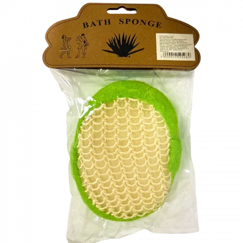 Мочалка бант 14 см б/упак. 16154-6-16816 И080