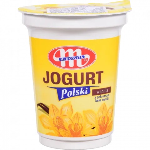 Йогурт Mlekovita 2,5 350 г Польський ванільний (Польща)