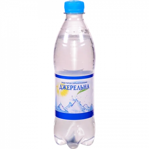 Вода Джерельна 0,5 л газ.