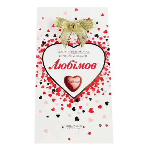 Цукерки Любімов 100 г мол. шок.