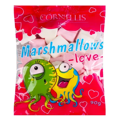 Зефір жувальний КОРНЕЛЛІС 90 г Кохання Love (Бельгія)