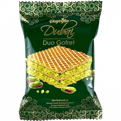 Вафелька Give Me 36 г з фісташ. крем та шматоч.фісташ.(Туреччина) И130