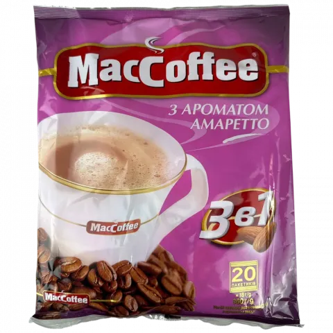Кавовий напій Мак Кофе 20 шт. Амаретто