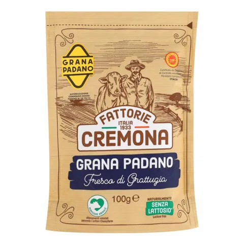 Сир Cremona твердий 100 г Grana Padano тертий 29 (Італія)