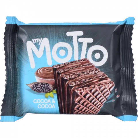 Вафлі My Motto 34 г Какао (Болгарія)