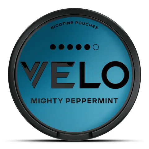 Нікотинові подушечки Velo Mighty Peppermint інтенсивний
