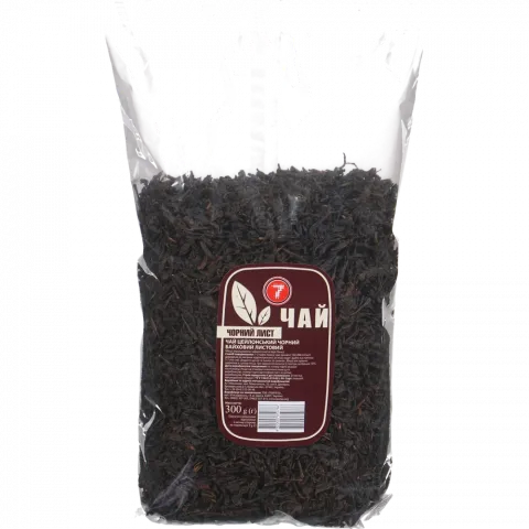 Чай 7` 300 г пак. Цейлонський чорн. байховий`