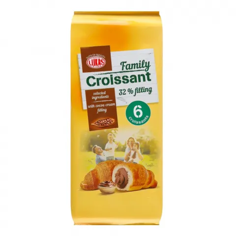 Круасанчик Лукас 270 г з начин. Какао крем
