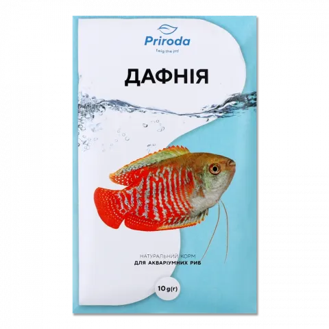Корм Природа д/риб 10 г Дафнія