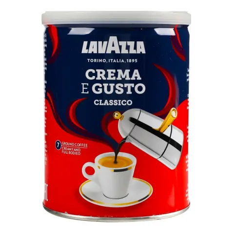 Кава Lavazza Crema and Gusto 250 г з/б мел. (Італія)