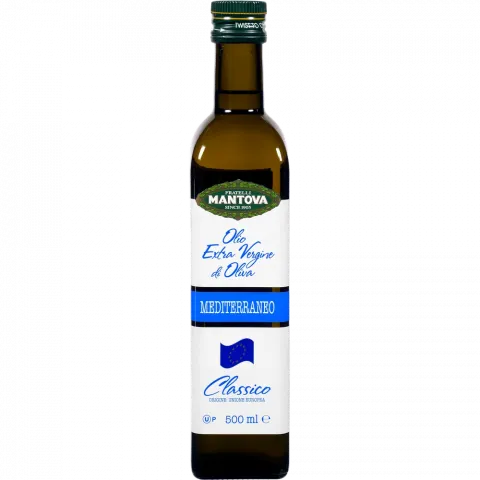 Олія оливкова MANTOVA 0,5 л Extra Virgin Європейський бленд скл. (ЄС)