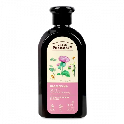 Шампунь Green Pharmacy 350 мл Лопух