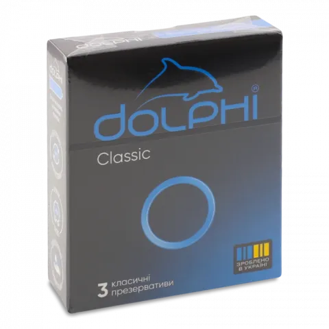 Презервативи Dolphi 3 шт. Класичні