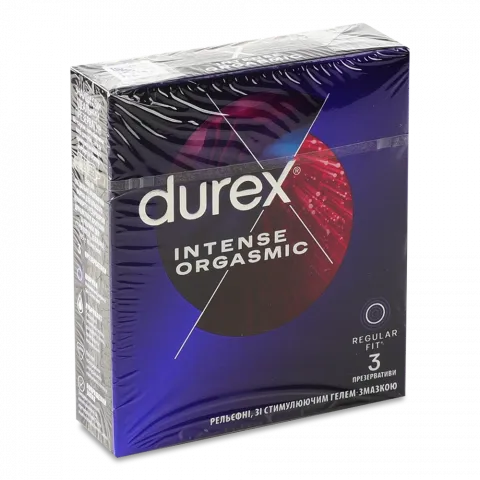 Презервативи Durex 3 Intense Orgasmic