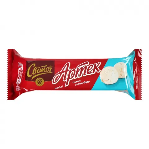 Вафлі Світоч 71 г Артек Пломбір