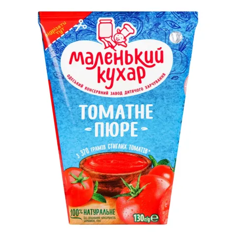 Томат пюре Маленький кухар 130 г