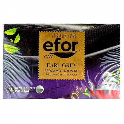 Чай Efor Earl Grey 48 шт чорн. (Туреччина)