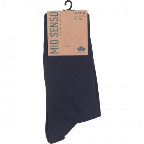 Шкарпетки чол. Mio Senso Relax4 C301RF т.сині 42-44