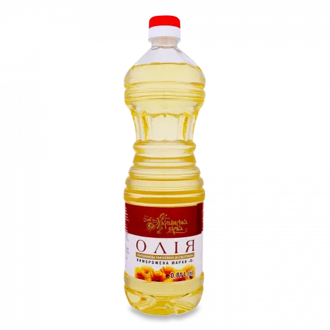 Олія Українська зірка Соняшникова 810 мл раф.