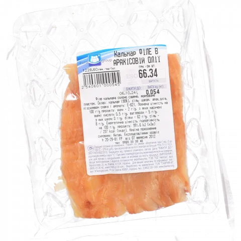 Єврогруп Філе кальмара в арахіс. олії сол.-суш. ваг.(Н)