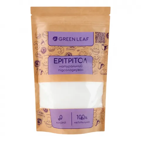 Ерітрітол Green Leaf 300 г д/пак.