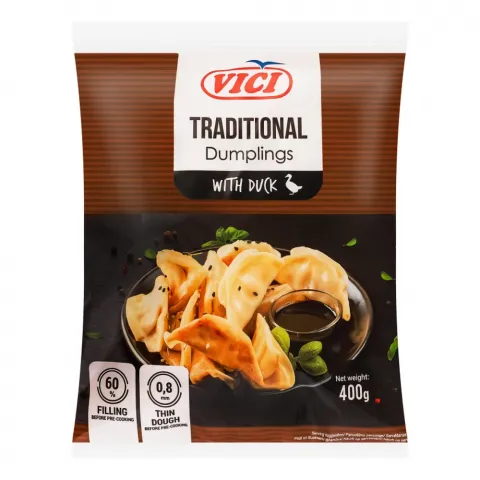Пельмені Vici 400 г Traditional з качкою