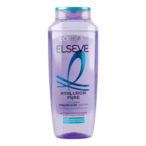 Шампунь Elseve 400 мл Hyaluron Pure очищуюч. д/вол. схильн. до жирн.