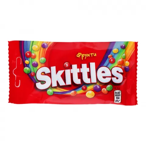 Цукерки Skittles 38 г жув. Фруктовий мікс