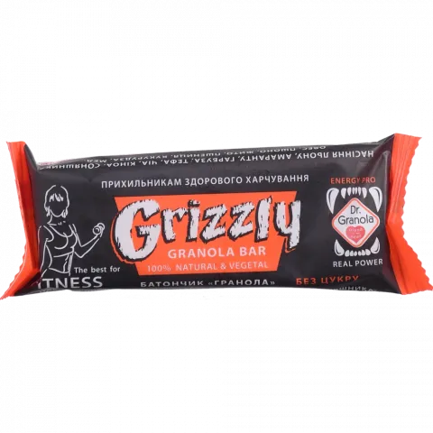 Батончик Dr. Granola 30 г без цукру