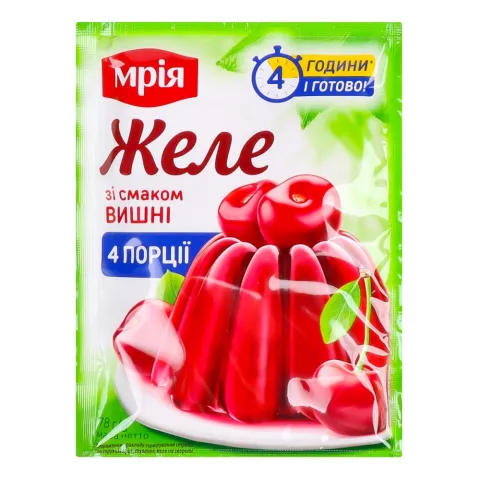 Желе Мрія 78 г Вишня
