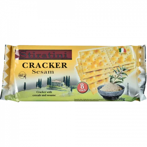 Крекери Stiratini 250 г з кунжутом
