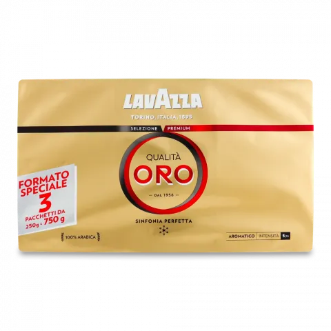 Кава Lavazza 250 г мел. Qualita Oro (Італія)