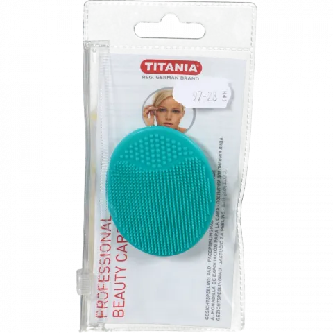 Аплікатор-подушечка Titania Professional масажна відлущуюча д/обличчя 2929