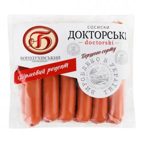 Сосиски СМК Докторські 1 ґат. ваг.