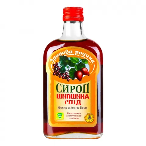 Сироп Здорова родина 0,2 л скл. Шипшина+Глід