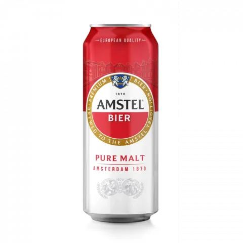 Пиво Амстел 0,5 л з/б