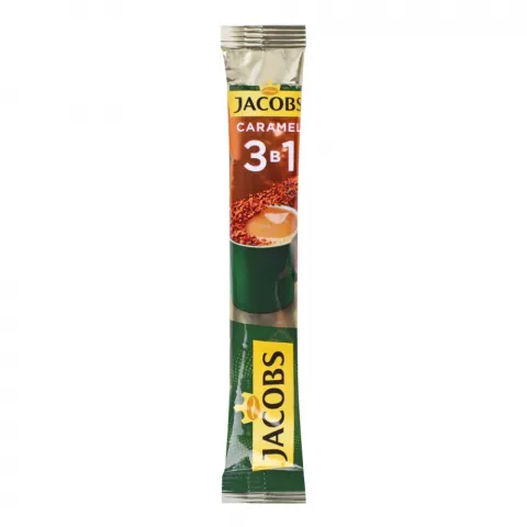 Кавовий напій Якобз 3в1 15 г FD Карамель