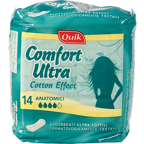 Прокладки Quik 14шт денні comfort ultra