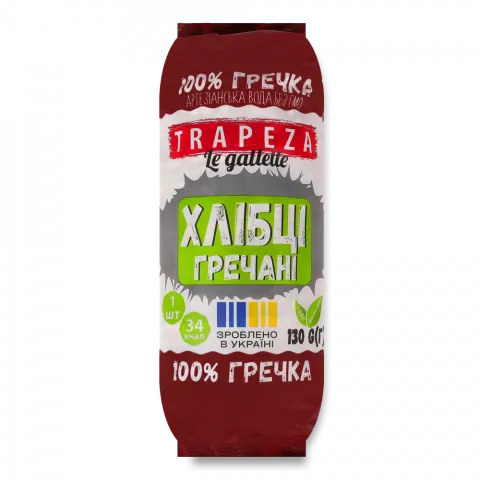 Хлібціі Трапеза 130 г Гречані