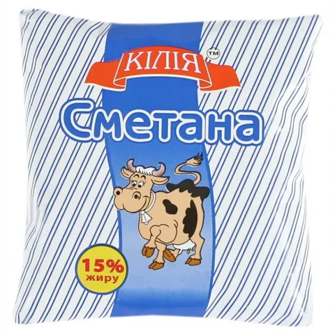 Сметана Кілія 15 400 г п/е