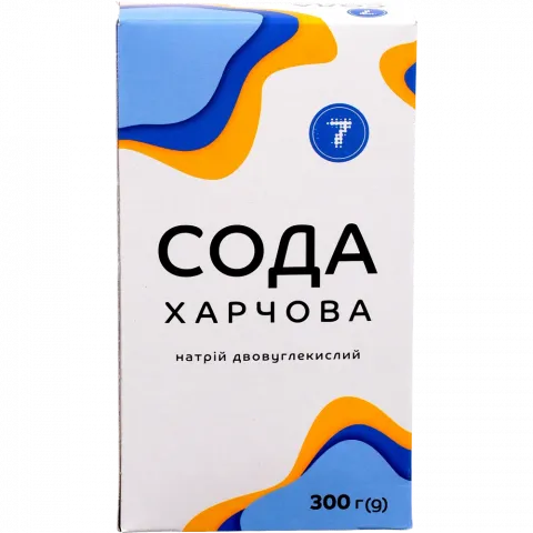 Сода харчова 7` 300 г`