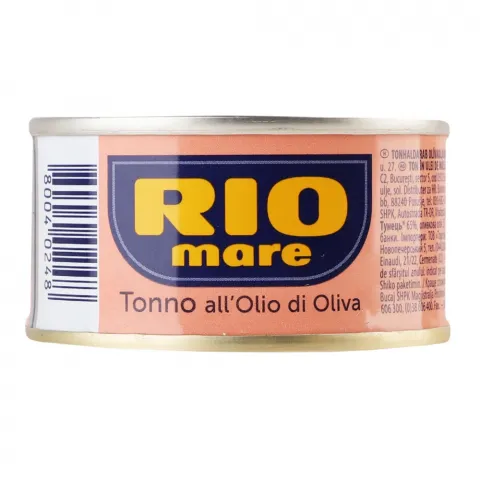Конс Тунець Rio Mare 80 г в оливковій олії