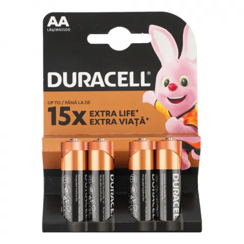 Бат Duracell LR6 AA 4 шт.