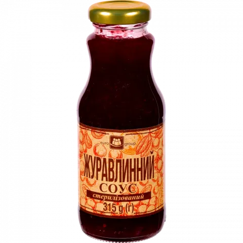 Соус Єврогруп 250 г Журавлинний