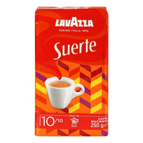 Кава Lavazza 250 г мел. Suerte (Італія)