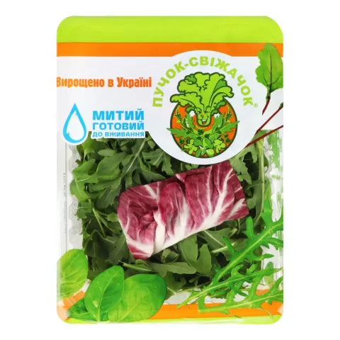 Салат Пучок свіжачок` Рукола+Радичіо 75 г`
