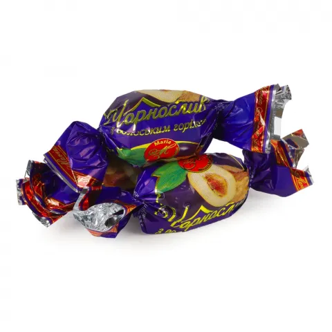 Цукерки Марія Чорнослив з горіхом в глазурі ваг.