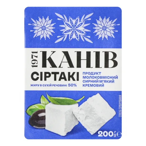 Сир Сіртакі Канів 200 г 50 т/п