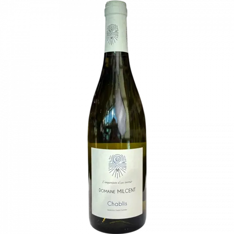 Вино D Milcent Chablis 0,75л сухе біле 12,5 (Франція)