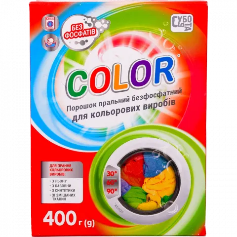 Порошок Субота 400 г Color безфосф.
